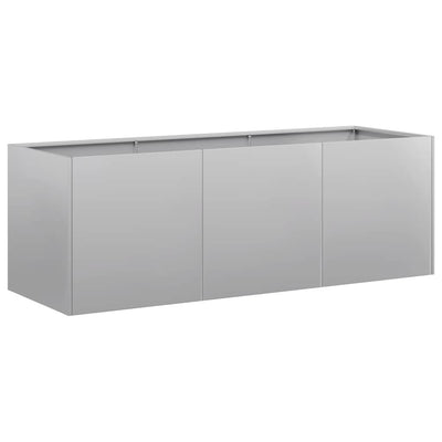 Vidaxl plantenbak 120x40x40 cm gegalvaniseerd staal