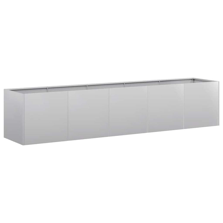 Vidaxl plantenbak 200x40x40 cm gegalvaniseerd staal