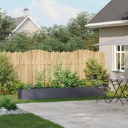 Vidaxl plantenbak 280x40x40 cm koudgewalst staal antracietkleurig - afbeelding 3