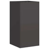 Vidaxl plantenbak 40x40x80 cm koudgewalst staal zwart