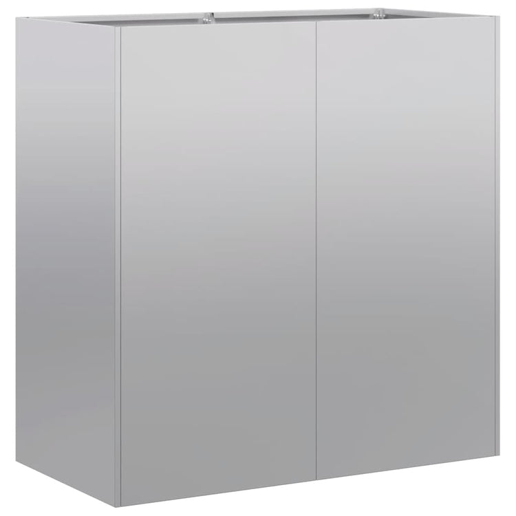 Vidaxl plantenbak 80x40x80 cm gegalvaniseerd staal