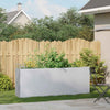 Vidaxl plantenbak 200x40x80 cm gegalvaniseerd staal