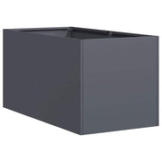 Vidaxl plantenbak 40x80x40 cm koudgewalst staal antracietkleurig - afbeelding 2