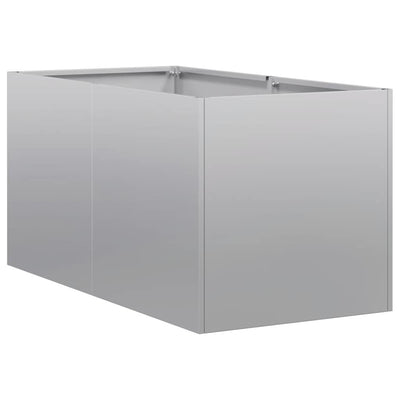 Vidaxl plantenbak 40x80x40 cm gegalvaniseerd staal