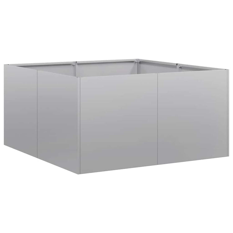 Vidaxl plantenbak 80x80x40 cm gegalvaniseerd staal