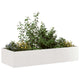 Vidaxl plantenbak 200x80x40 cm roestvrij staal
