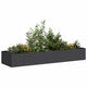 Vidaxl plantenbak 280x80x40 cm staal zwart