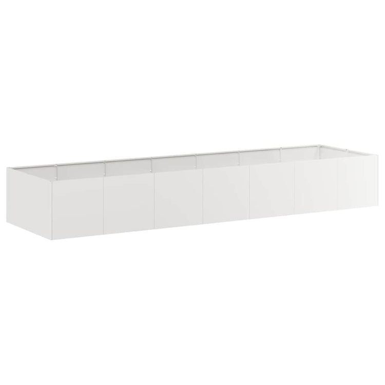 Vidaxl plantenbak 280x80x40 cm roestvrij staal