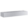 Vidaxl plantenbak 280x80x40 cm gegalvaniseerd staal