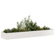 Vidaxl plantenbak 360x80x40 cm roestvrij staal