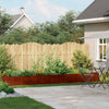 Vidaxl plantenbak roestig 360x80x40 cm weervast staal