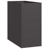 Vidaxl plantenbak 40x80x80 cm staal zwart