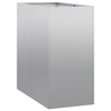 Vidaxl plantenbak 40x80x80 cm gegalvaniseerd staal