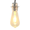 Vidaxl lamphouders 2 st nikkel satijn e27