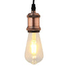 Vidaxl lamphouders 2 st rood brons e27