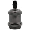 Vidaxl lamphouders 2 st glanzend zwart e27