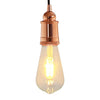 Vidaxl lamphouders 2 st roségoud e27