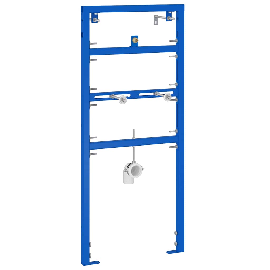 Vidaxl wandsteun voor urinaalsysteem blauw 50 x 3 x 112 cm