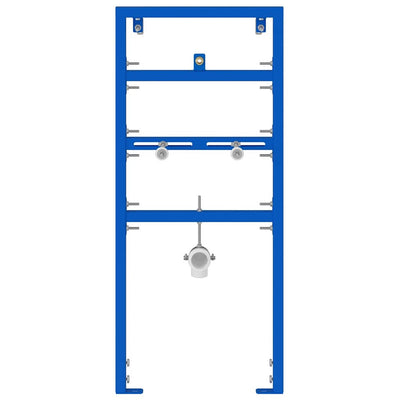 Vidaxl badkamer muursteun blauw 50 x 3 x 112 cm