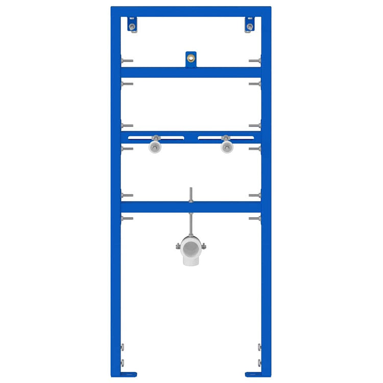 Vidaxl wandsteun voor urinaalsysteem blauw 50 x 3 x 112 cm