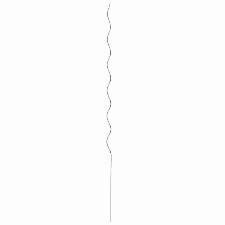 Vidaxl plantondersteuning 50 st zilver 150 x 0,6 x 0,6 cm staal
