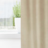 Vidaxl verduisterende gordijnen 2 pcs crème 140 x 260 cm fluweel