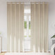 Vidaxl gordijnen 2 st crèmekleurig 140 x 260 cm fluweel