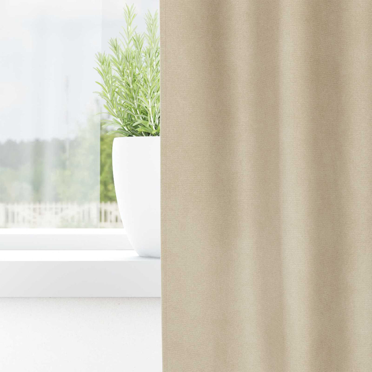 Vidaxl gordijnen 2 st crèmekleurig 140 x 140 cm fluweel