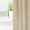 Vidaxl verduisterende gordijnen 2 pcs crème 140 x 140 cm fluweel