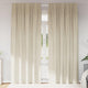 Vidaxl gordijnen 2 st crèmekleurig 140 x 260 cm fluweel