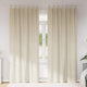Vidaxl gordijnen 2 st crèmekleurig 140 x 245 cm fluweel