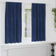 Vidaxl gordijnen 2 st donkerblauw 140 x 175 cm fluweel