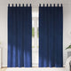 Vidaxl gordijnen 2 st donkerblauw 140 x 260 cm fluweel