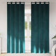 Vidaxl gordijnen 2 st donkergroen 140 x 245 cm fluweel