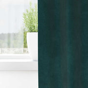 Vidaxl gordijnen 2 st donkergroen 140 x 245 cm fluweel - afbeelding 3