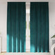 Vidaxl gordijnen 2 st donkergroen 140 x 245 cm fluweel