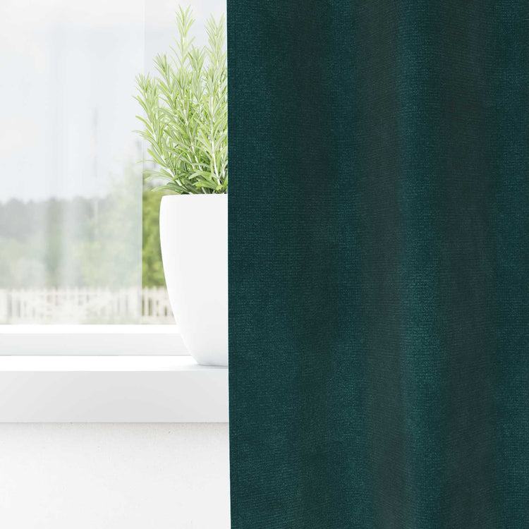 Vidaxl gordijnen 2 st donkergroen 140 x 260 cm fluweel
