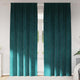 Vidaxl gordijnen 2 st donkergroen 140 x 260 cm fluweel
