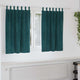 Vidaxl gordijnen 2 st donkergroen 140 x 140 cm fluweel