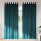 Vidaxl gordijnen 2 st donkergroen 140 x 225 cm fluweel