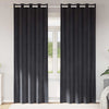 Vidaxl verduisterende gordijnen 2 pcs donkergrijs 140 x 225 cm fluweel