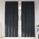 Vidaxl gordijnen 2 st donkergrijs 140 x 225 cm fluweel