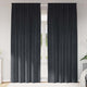 Vidaxl gordijnen 2 st donkergrijs 140 x 245 cm fluweel