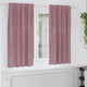 Vidaxl gordijnen 2 st donkerroze 140 x 175 cm fluweel