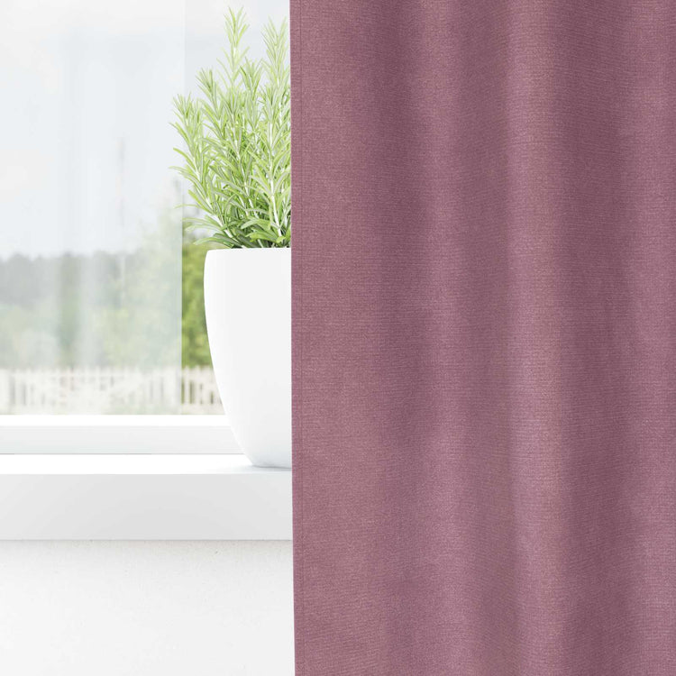 Vidaxl gordijnen 2 st donkerroze 140 x 245 cm fluweel