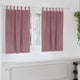Vidaxl gordijnen 2 st donkerroze 140 x 140 cm fluweel