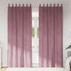 Vidaxl gordijnen 2 st donkerroze 140 x 225 cm fluweel