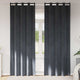 Vidaxl verduisterende gordijnen 2 pcs lichtgrijs 140 x 245 cm fluweel