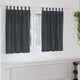 Vidaxl verduisterende gordijnen 2 pcs lichtgrijs 140 x 140 cm fluweel