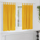 Vidaxl gordijnen 2 st mosterdgeel 140 x 175 cm fluweel